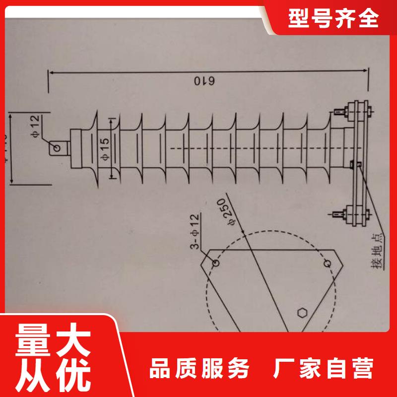 济宁HY2.5WD-4/9.5氧化锌避雷器樊高
