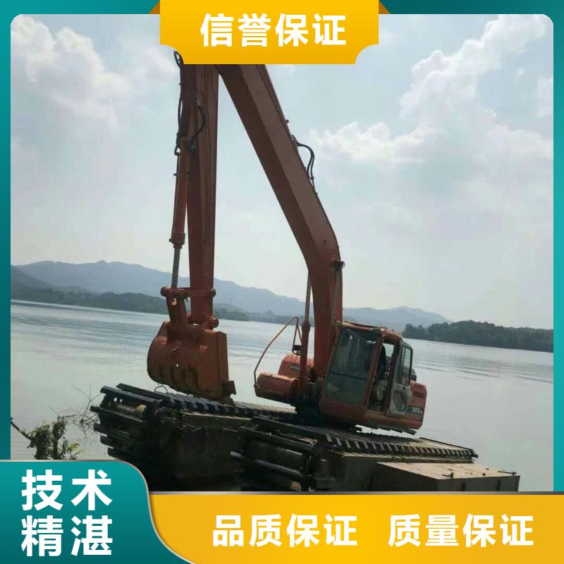 台湾附近水陆挖掘机租赁施工案例