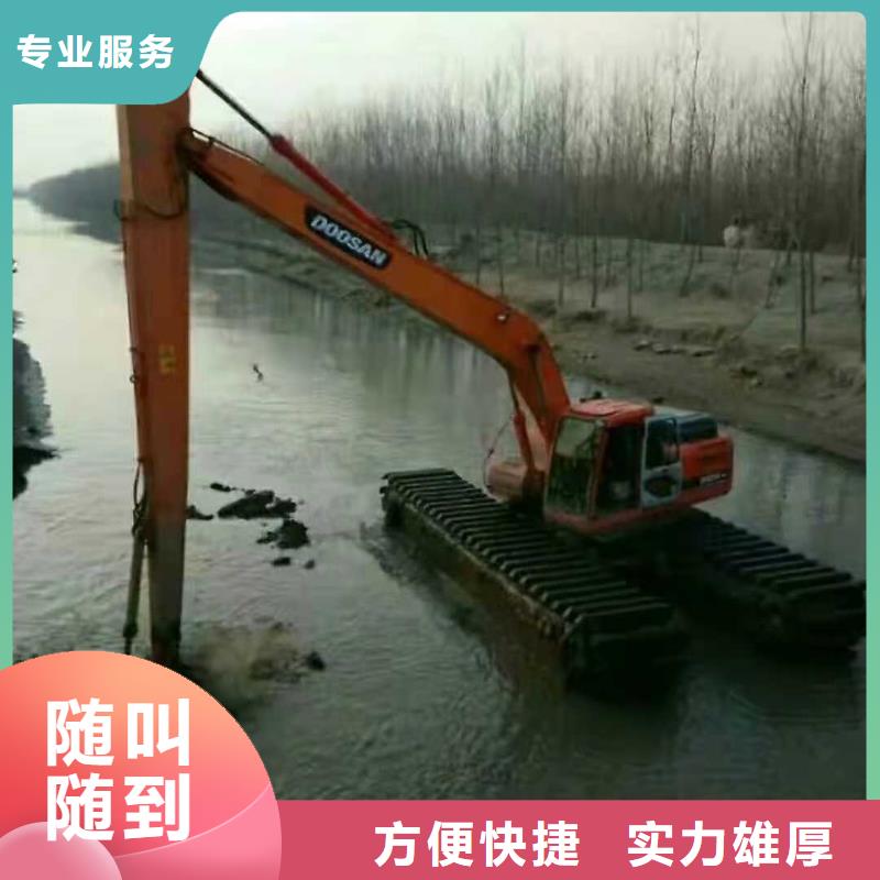 郴州附近水陆两用挖机租赁欢迎来电