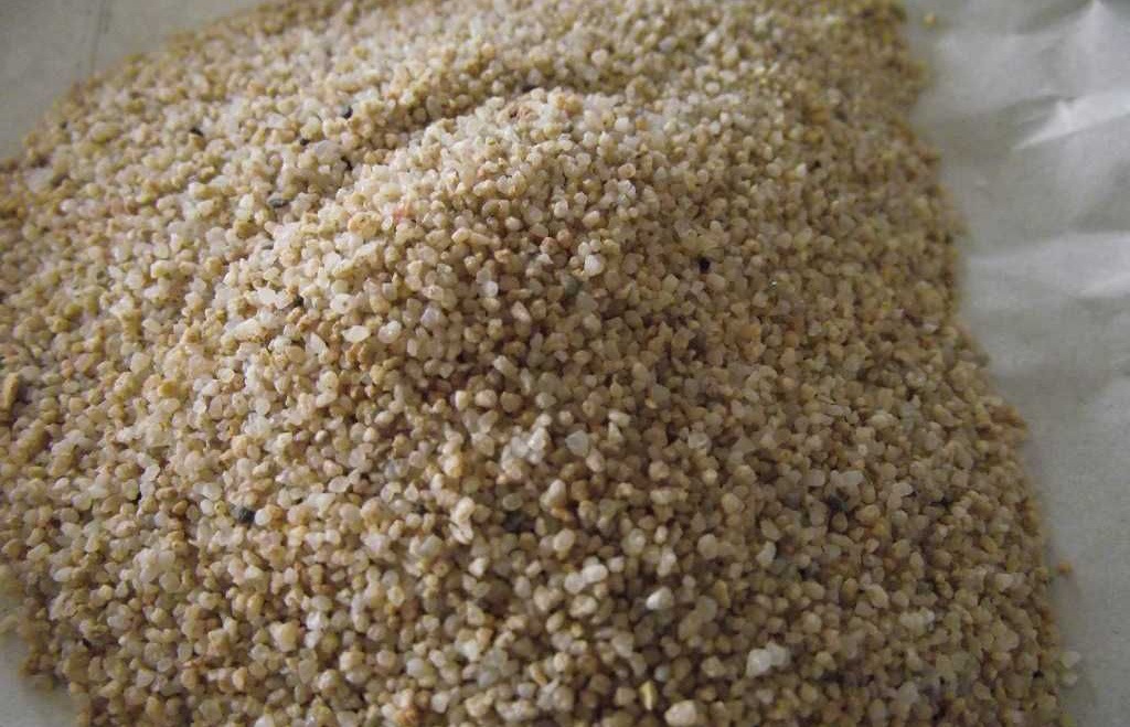 做滲水磚含硅量99石英砂每日報價