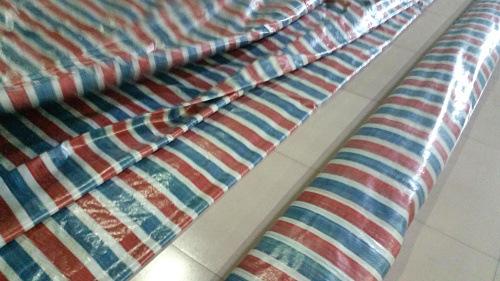 鄂州55克单覆膜彩条布优质供货厂家