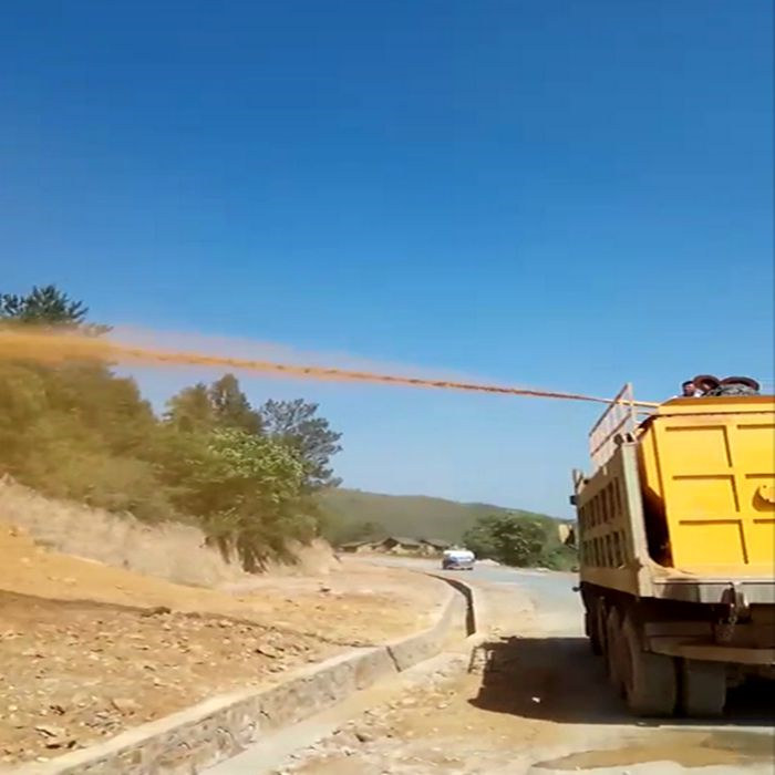 永州本土矿山绿化修复边坡挂网喷浆设备机器厂家