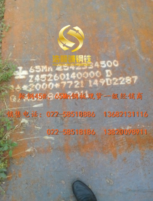 65Mn钢板西藏现货批发商
